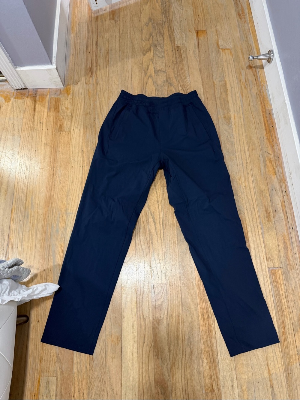 lululemon athletica Men's Navy Jogger-Style Sweatpants